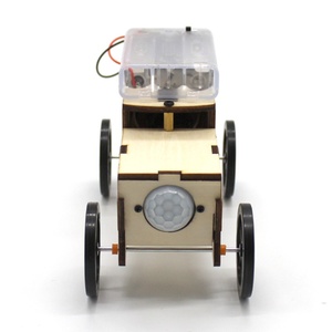 Kit de voiture électronique DIY OKYN-G6698 à détection corporelle pour jouets - Product Image 4