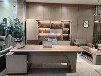 Archivador de Oficina Moderno y Versátil de Madera para el Hogar, Oficina o Escuela, Mueble Elegante con Paneles para el Espacio del Presidente de la Villa