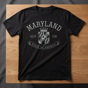 เสื้อยืดพิมพ์ลายเจอร์ซีย์ผ้าฝ้าย 100% เมอร์รีแลนด์ สำหรับผู้ชาย แห้งเร็ว เป็นมิตรกับสิ่งแวดล้อม สไตล์สมาร์ทแคชชวล สีพื้น ไซส์ใหญ่ แขนสั้น คอกลม สีดำ - Product Image 2