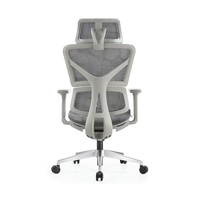 Haut de gamme conception personnalisée dos maille pivotant support dorsal réglable gestionnaire d'ordinateur commercial chaise de bureau ergonomique échantillon gratuit