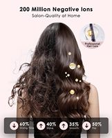 Sèche-cheveux multifonctionnel HS-08 à température réglable, pour soins capillaires, usage en salon, haute vitesse, 6 en 1, multi-styler