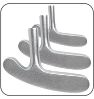 OEM/ODM GL-034 Putter de golf personnalisé droitier/gaucher, mini-lame bidirectionnelle, usiné CNC, en zinc et acier inoxydable, putters de golf professionnels