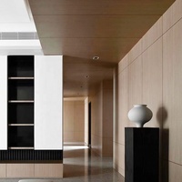 Precio de panel de pared de bambú decorativo de fibra de madera de bambú de Venta caliente