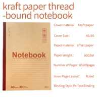 Carnet d'adresses professionnel quotidien MENG, relié, papier offset spiralé 80 g/m², épaissi pour étudiants, format A5/B5, personnalisable avec logo