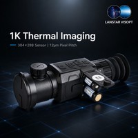 Télescope monoculaire thermique infrarouge d'extérieur, longueur focale 25 mm, résolution 384*288, autonomie de 5 heures