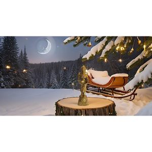 PARIJAT HANDICRAFT's Gold Brass Matt Finish Deeplaxmi Showpiece Home Kitchen Decor un par para Pooja Aarti - Product Image 6