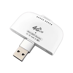 New loại phổ C Cổng USB có thể sạc lại ngân hàng điện thoại di động LTE không dây di động <span class=keywords><strong>Router</strong></span> wifi 4 gam với thẻ Sim - Product Image 4