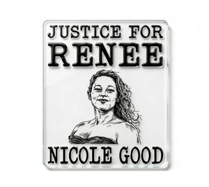 Neues Design Justice for Tenee Nicole Good Acryl-Schuh-Charm Renee Nicole Good Schuh-Charm für Clogs - Product Image 1