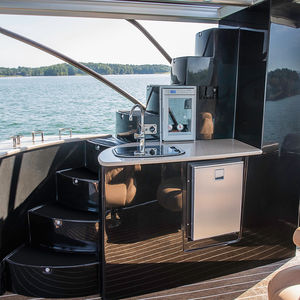 Für Kinocean: Bestes Luxus Aluminium Ponton Hausboot, Beste Luxusyacht für Familien mit Außenbordmotor und geschweißter Verarbeitung - Product Image 4