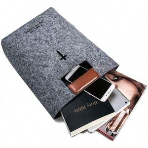 Échantillon Gratuit - Sac de Transport en Feutre pour Livres d'Église, Étui pour Étude Biblique, Sac Fourre-tout pour Femmes - Vente Chaude - Product Image 3