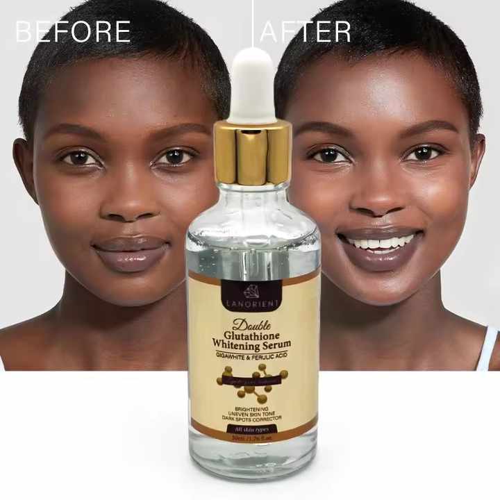 Wholesale Double L-glutathione Whitening Skin Care Serum Natural Organic Vitamin C Acne Treatment Facial Care Serum