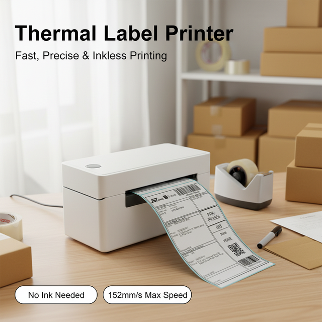 4x6 Thermal Shipping Label Printer Impresora De Etiquetas Roll Paper Printer Thermal Address Waybill Printer Zy4310