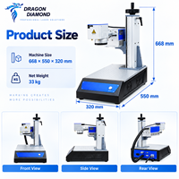 Machine de marquage laser UV haute précision à refroidissement par air pour composants électroniques de circuits imprimés, pièces métalliques, connecteurs en plastique, codes QR et numéros de série