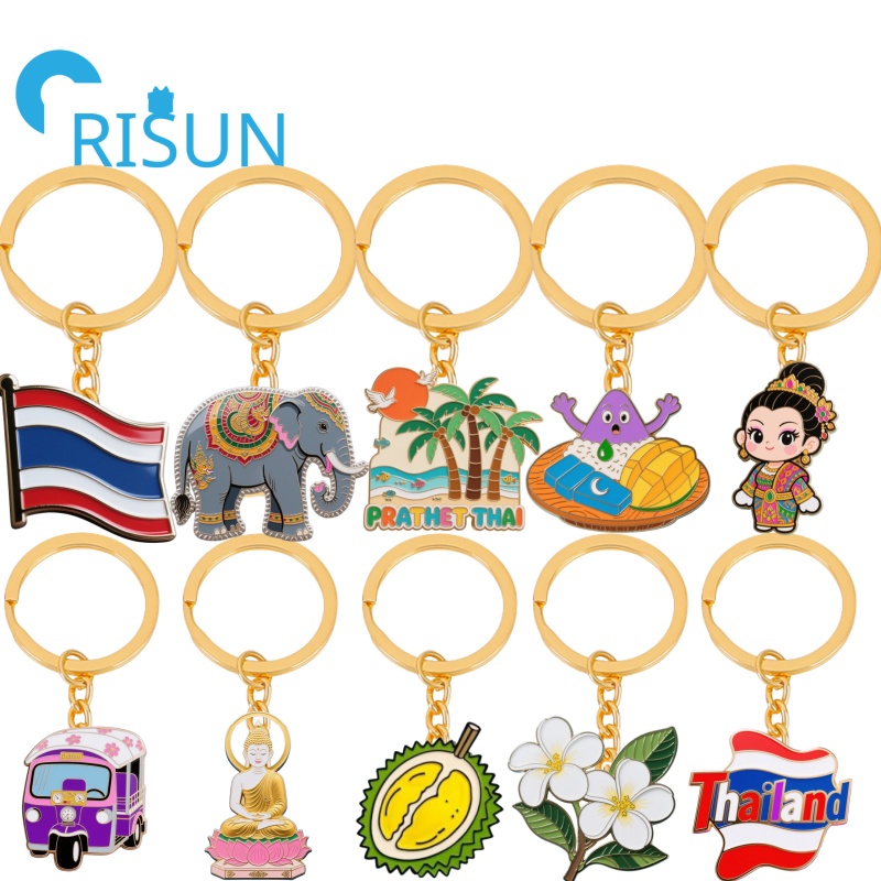 Bangkok Keychains - Unique Souvenirs from Thailand