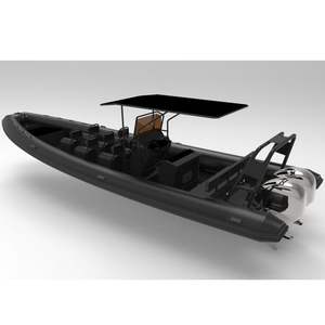 9m इंडोनेशिया गश्ती एल्यूमीनियम रिब निविदा नाव - Product Image 1