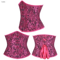 Corset Vintage Écologique à Fermeture Frontale, Serre-taille, Gaine Amincissante, Ceinture de Maintien pour Femme, Taille Plus