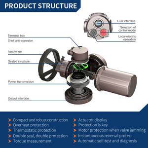 Actuador de Motor Eléctrico Inteligente Multidireccional con Menú en Ruso - Product Image 6