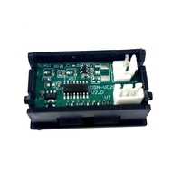 Voltmeter Digital Mini, pengukur arus tegangan Digital DC 0-100V 1A 10A 50A 100A Amp Volt + Shunt