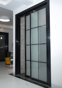 Hiện đại Thiết kế mới Hợp kim nhôm Tempered Glass cử<span class=keywords><strong>a</strong></span> trượt - Product Image 5