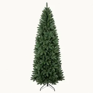 नए डिज़ाइन के क्रिसमस ट्री सजावट आपूर्तिकर्ता उच्च गुणवत्ता वाले हरे क्रिसमस पेड़ कृत्रिम क्रिसमस पेड़