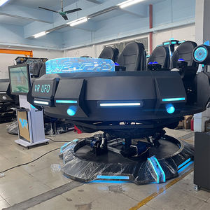 เครื่องเล่น <span class=keywords><strong>VR</strong></span> 360 <span class=keywords><strong>Crazy</strong></span> UFO 5ผู้เล่นเครื่องยิง9D <span class=keywords><strong>VR</strong></span> สำหรับธีมเกม Centre - Product Image 2