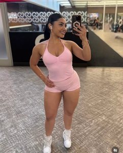 Set Yoga 3 Pezzi <span class=keywords><strong>DF</strong></span> per Sport ad Alto Impatto: Reggiseno Sportivo, Pantaloni da Palestra, Top Corto Senza Cuciture con Supporto Elevato e Coppe Rimovibili - Product Image 5