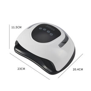 Machine de photothérapie de soins des ongles haute puissance 220W <span class=keywords><strong>lampe</strong></span> <span class=keywords><strong>uv</strong></span> intelligente 57 led <span class=keywords><strong>lampe</strong></span> de cuisson de soins des ongles <span class=keywords><strong>lampe</strong></span> de soins des ongles à séchage rapide - Product Image 3