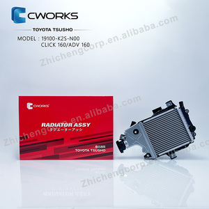 หม้อน้ำรถมอเตอร์ไซด์ Toyota tsusho cworks สำหรับฮอนด้า CLICK160 <span class=keywords><strong>ADV160</strong></span> - Product Image 1