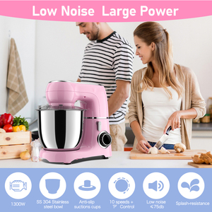 Máy Trộn Bột Nhà Bếp Máy Nhào Bột Giữ Bánh Máy Làm Bánh Mì Máy Trộn Thức Ăn Đứng Chạy Điện - Product Image 6