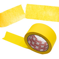 Jaune Orange Vert Bleu Kraft 18 mm * 40 m Résistant Aux Hautes Températures Et Bonne Ductilité Voiture Peinture Maskint Bande