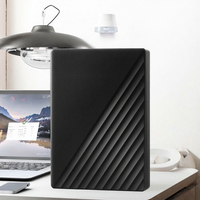 Disque SSD externe haute vitesse, ultra fin, portable, pour ordinateur portable et ordinateur de bureau WDBPKJ0050BBK-WESN