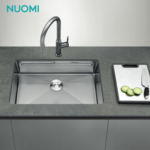 Fregadero Rectangular de Acero Inoxidable para Exteriores, Serie <span class=keywords><strong>Carlow</strong></span> de NUOMI, Fregadero de una Sola Tina, Fabricante de Fregaderos de Cocina de Acero Inoxidable Sus 304 - Product Image 2