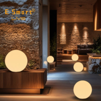 Bola de plasma LED Luz solar de jardín Lámpara decorativa para piscina con bola de brillo flotante para decoraciones al aire libre