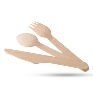 Shandong <span class=keywords><strong>Yunbo</strong></span> tenedor y cuchara de madera - Product Image 2