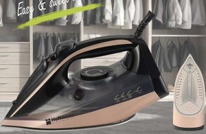 Plancha <span class=keywords><strong>de</strong></span> <span class=keywords><strong>Vapor</strong></span> Eléctrica Profesional Hoffmans <span class=keywords><strong>de</strong></span> 3000W, Plancha Doméstica <span class=keywords><strong>de</strong></span> Alta Potencia con Suela Antiadherente para el Mercado Africano - Product Image 4