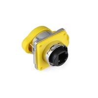 Conector Industrial RJ45 Cnlinko LP24 IP68, Interfaz de Red Ethernet Gigabit Circular, Stock Original para Automatización de Sistemas