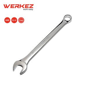 Werkez 25mm multifunción Cr-V Juego de llaves de trinquete venta superior combinación automóvil herramientas manuales acabado cromado DIY acero OEM Métrico - Product Image 2