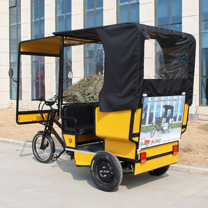 Nuevo Modelo de Bicicleta Eléctrica de 850W para Adultos, Triciclo Tuk Tuk de 3 <span class=keywords><strong>Ruedas</strong></span>, Mototaxi Eléctrico para 5 Pasajeros - Product Image 5