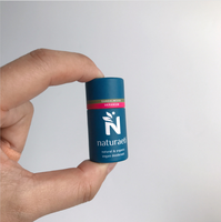 Tube en papier cylindrique pour baume à lèvres, imprimé sur mesure, fait main, biodégradable, recyclable, écologique, vente chaude