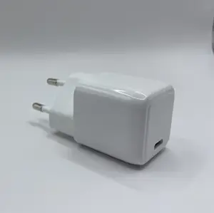 High Quality 20W USB C Power Adapter Charger US/EU/UK Plug PD Fast Charging IPhone 15/14/13/12 Pro Max Mobile Phones Cameras ABS