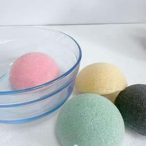 <span class=keywords><strong>Éponge</strong></span>s nettoyantes faciales en <span class=keywords><strong>konjac</strong></span> bio, emballage personnalisé avec logo, <span class=keywords><strong>éponge</strong></span> en <span class=keywords><strong>konjac</strong></span> naturelle douce pour le lavage du visage et du corps, démaquillant - Product Image 1