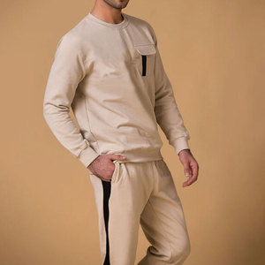 ชุดวอร์มฝึกซ้อมฤดูหนาวขายดี ชุดเซ็ตผ้าหนานุ่มแบบกลับด้านได้ เป็นมิตรกับสิ่งแวดล้อม พร้อมปักโลโก้ตามสั่ง สำหรับชุดแทรคสูทและชุดคอร์ดเซ็ต - Product Image 1