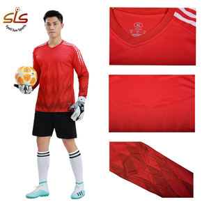 ชุดเสื้อฟุตบอลเด็กแบบกำหนดเอง ปี 2025 ชุดฝึกซ้อมฟุตบอลแขนยาว เสื้อผู้รักษาประตู โพลีเอสเตอร์ ชุดยูนิฟอร์ม ชื่อแบบกำหนดเอง ชุดฟุตบอลฝรั่งเศส - Product Image 3