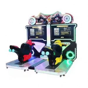 42-Inch FF Motorcycle Car Racing <b>Arcade</b> Game Machine Coin-Operated Indoor Equipment 2-Player English One-Year Warranty Metal - Product Image 6