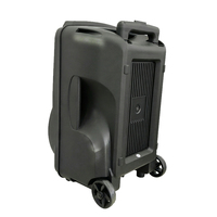 CSN-801 Enceinte portable de fête en forme de corne avec éclairage latéral RGB, Boombox d'extérieur, Meilleure vente en Amérique du Sud