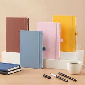 Promoción al por Mayor: Libretas Personalizadas con Impresión, Formato A4, A5, A6, para Oficina y Negocios, con Correa de Cuero PU y Cubierta de PU - Product Image 1