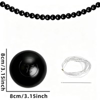 Pendentif en perles pour anniversaire et mariage, guirlande de perles nacrées, ornement suspendu pour la Saint-Valentin et les mariages