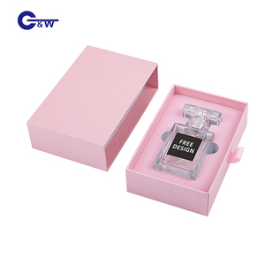 Miễn Phí Mẫu Sang Trọng 50Ml 100Ml Thương Hiệu Nước Hoa Chai Trượt Ngăn Kéo Hộp Gói Tùy Chỉnh Màu Hồng Mỹ Phẩm Quà Tặng Giấy Bao Bì Với Hộp - Product Image 3
