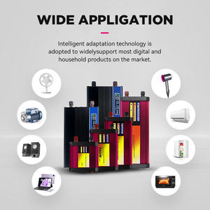 300W HYBRID single-Phase microinverter จอแสดงผล LCD เอาต์พุตคลื่นไซน์สำหรับใช้ในบ้านและรถยนต์/ระบบสุริยะ - Product Image 6