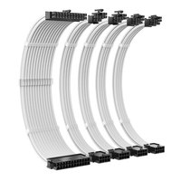 TEUCER-Câble d'extension en nylon tressé pour carte mère ATX, accessoires informatiques en stock, module de châssis